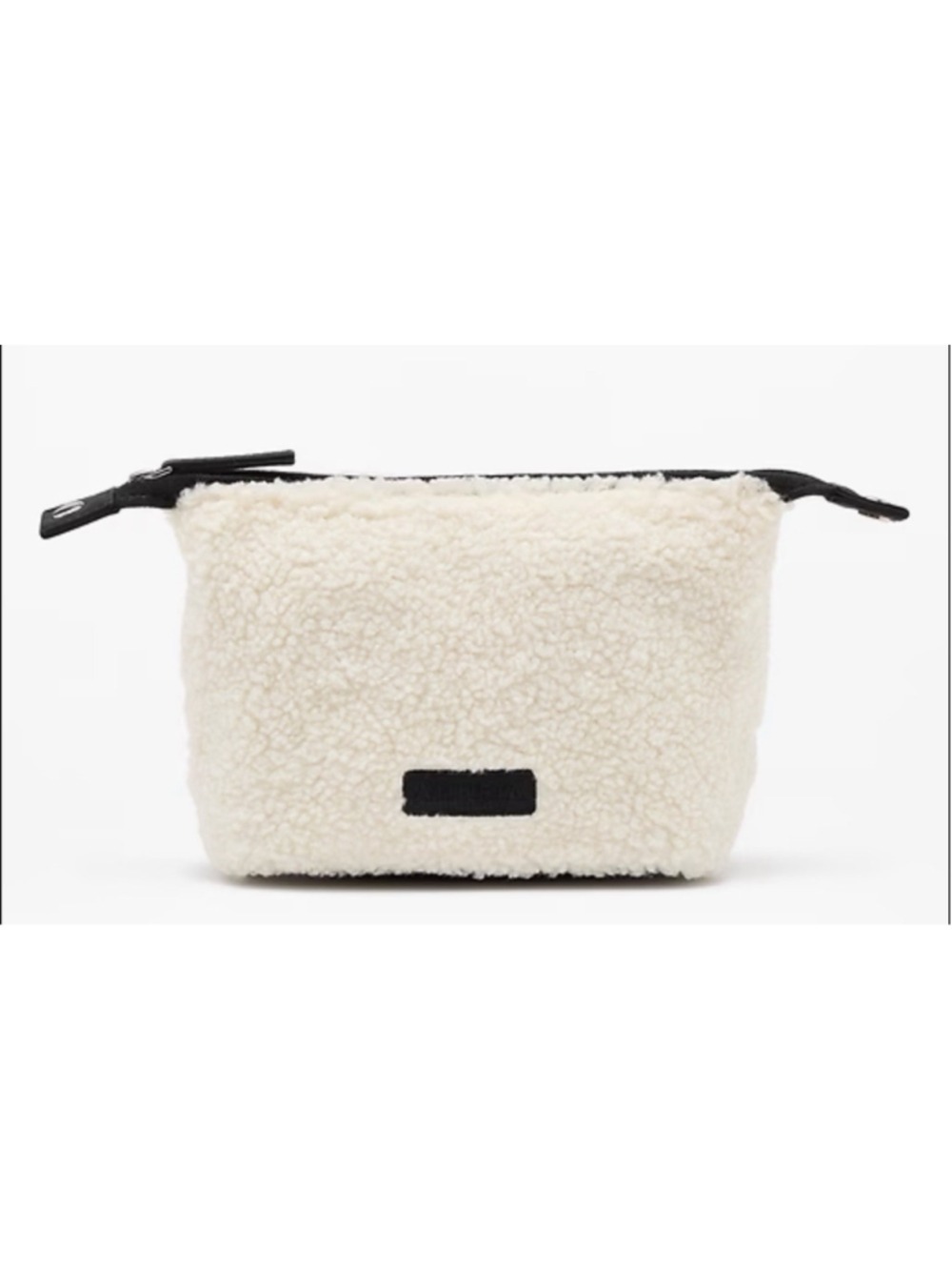 Athleta All About Sherpa Small Cosmetic Pouch